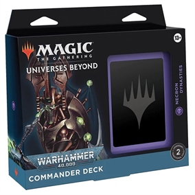 Necron Dynasties - commander deck - Universes beyond - Warhammer 40K - Magic the Gathering